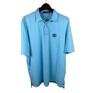 Medinah‎ Country Club Golf Polo Shirt Mens XL Blue RLX Ralph Lauren